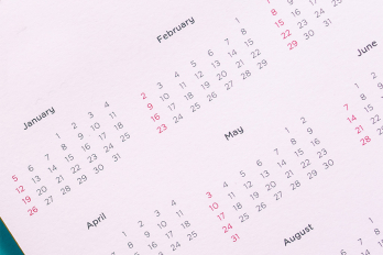 Next Year's Calendar